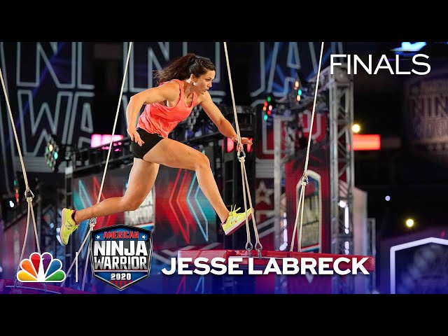 Jesse Labreck Shows You Why She's One of the Best - American Ninja Warrior Finals 2020