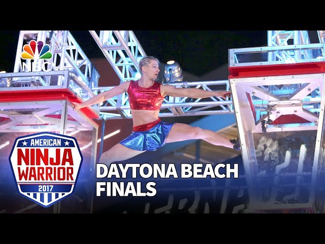Jessie Graff at the Daytona Beach City Finals - American Ninja Warrior 2017