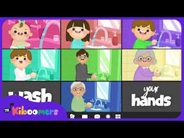 Wash Your Hands Dance - The Kiboomers Preschool Songs & Nursery Rhymes About Hygiene