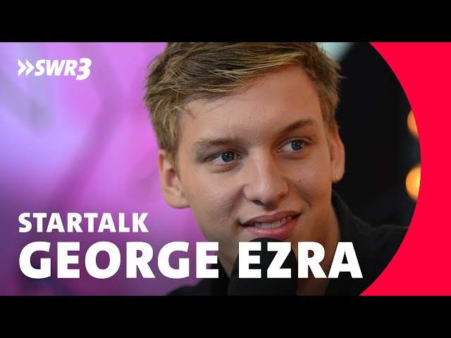 George Ezra Star-Talk | SWR3 New Pop Festival