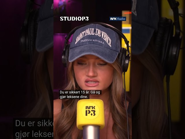 Haters gonna hate 😃 Hør «StudioP3» kun i appen #nrkradio #nrk #podkast #Sophiestray