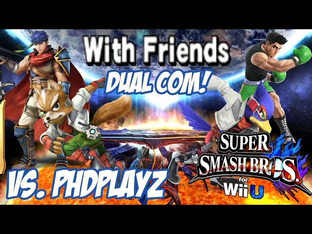 [Dual Com] Vs. PHDPlayZ! 3 Set Match! [Super Smash Bros. for Wii U] [1080p60]