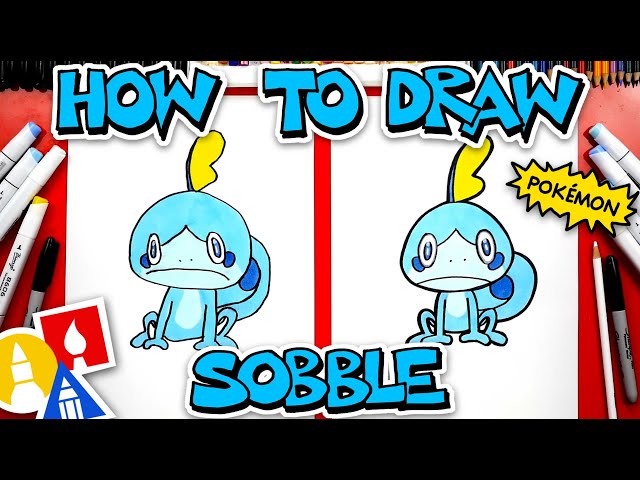 How To Draw Sobble Pokémon From Sword And Shield