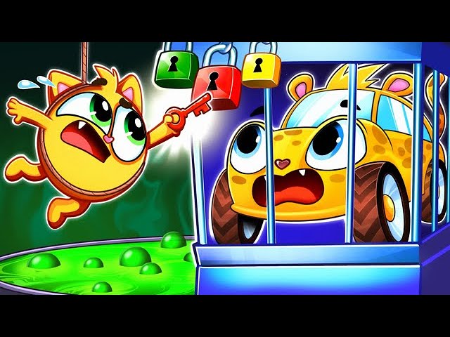 Baby Cars In The Escape Room Challenge 🗝 Funny Kids Songs & Nursery Rhymes by Baby Cars
