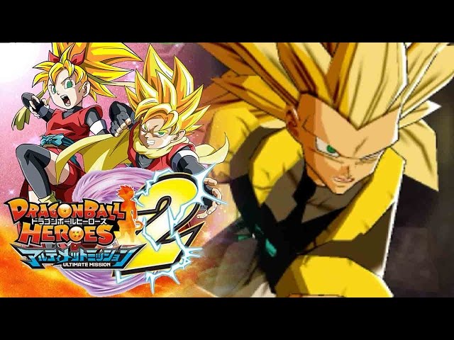 DID ADULT GOTENKS JUST USE BURNING KAMEHAMEHA!?! | Dragon Ball Heroes: Ultimate Mission 2 Gameplay