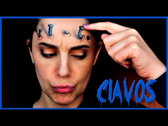 Clavos, maquillaje efectos especiales, ilusiones ópticas | Silvia Quiros