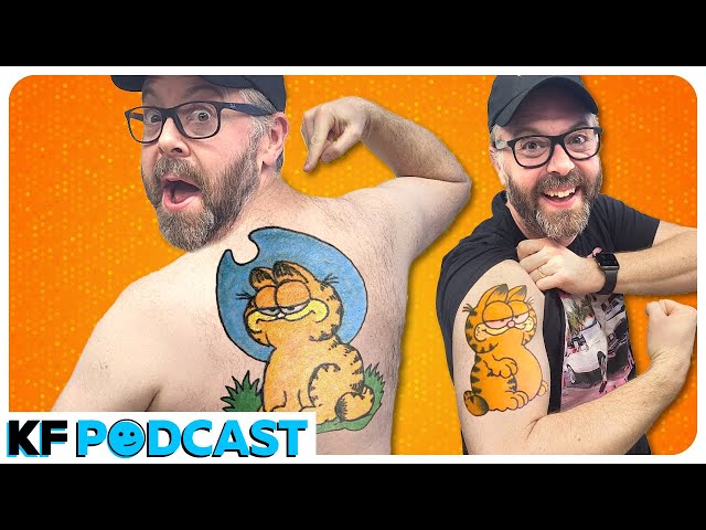 Greg Miller's Getting a Garfield Tattoo?! - The Kinda Funny Podcast (Ep. 317)