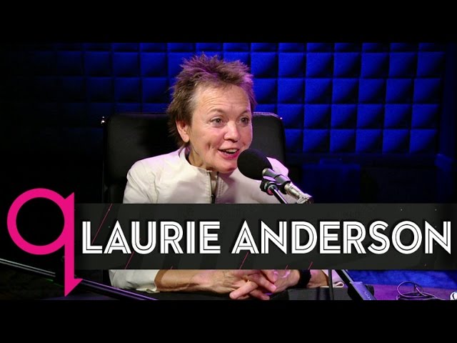 "Heart of a Dog" Director Laurie Anderson in studio q