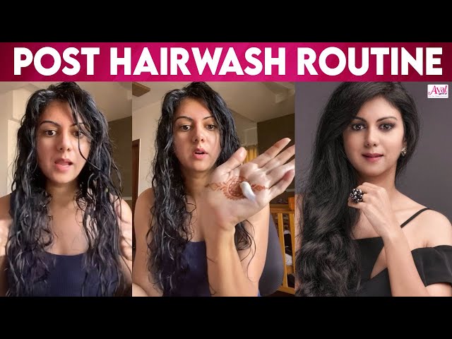 Kamna shares her Post Hair-wash Routine | Celebrities Beauty Secrets, Actor, Hair Care