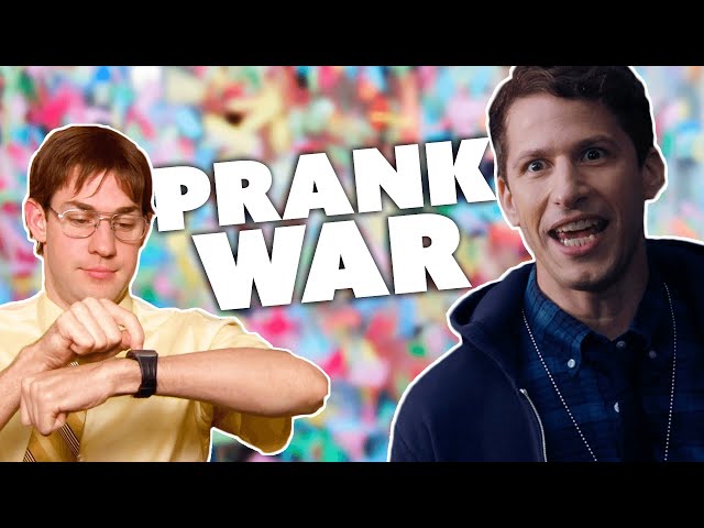 Jim Halpert VS Jake Peralta: PRANK WAR | The Office & Brooklyn Nine-Nine | Comedy Bites