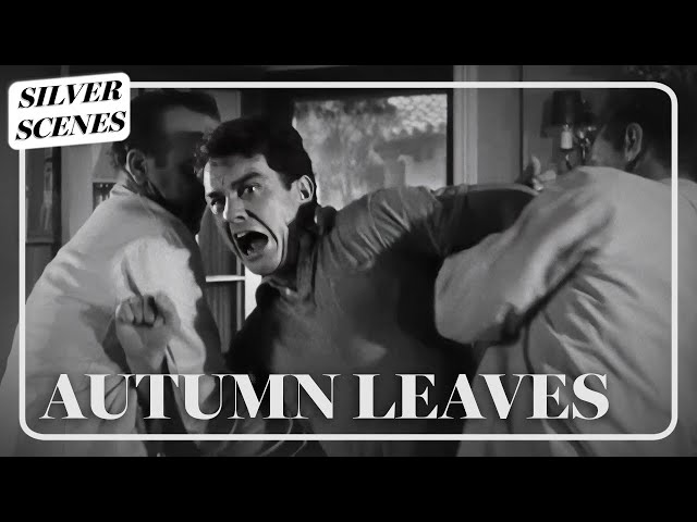 Millie Has Burt Committed To An Asylum - Joan Crawford  | Autumn Leaves | Silver Scenes