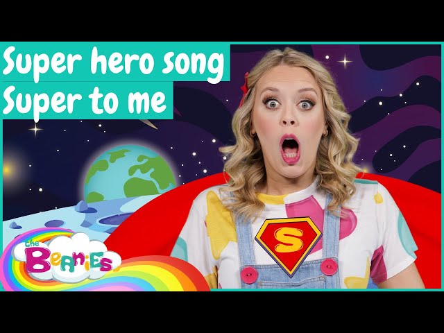 Super Hero Songs for Kids - 'Super To Me' | Nursery Rhymes | Super Man, Cat Woman, Spider Man!