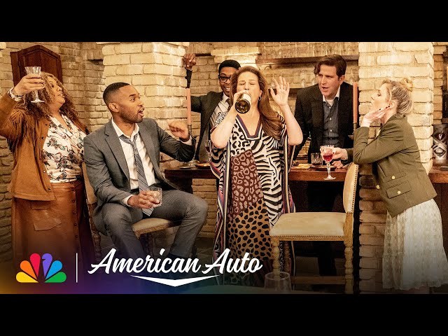 The Payne Motors Crew Knows How to Party! | American Auto | NBC