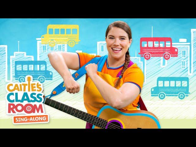 The Wheels On The Bus | Caitie's Classroom Sing-Along