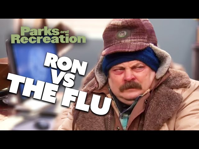 Ron Swanson Battles An Infection | Parks and Recreation | Comedy Bites