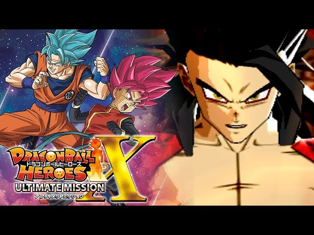 THE FATHER-SON SUPER SAIYAN 4 DUO!!! | Dragon Ball Heroes Ultimate Mission X Gameplay!