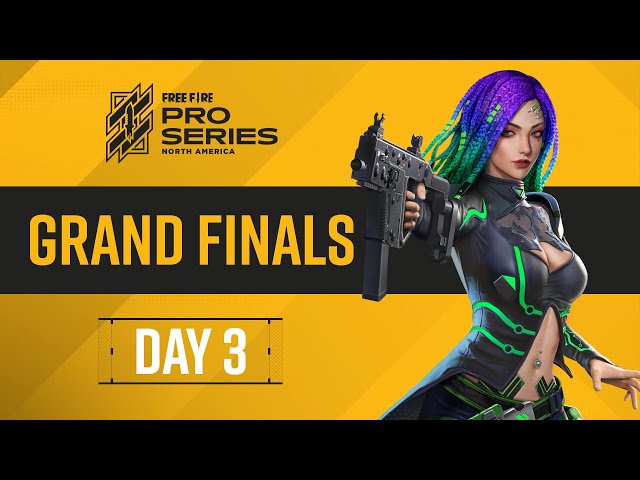 FFPS Grand Finals 💥 [Day 3 of 3] | Free Fire Pro Series for North America | #FFNA #FFPS