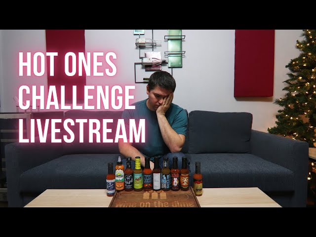Hot Ones Livestream (and Wine Pairing Recommendations) Subscriber and New Year Celebration