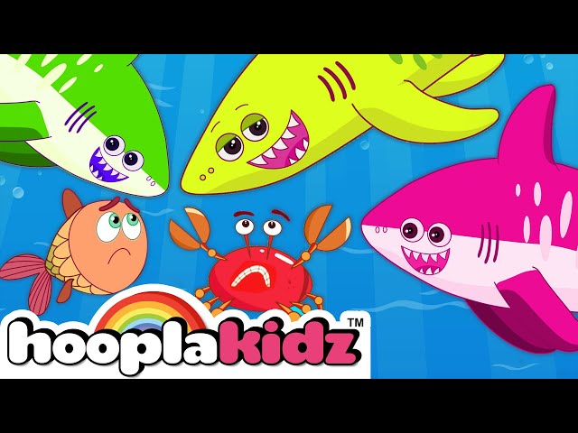 The Shark Song | Kids Song | HooplaKidz