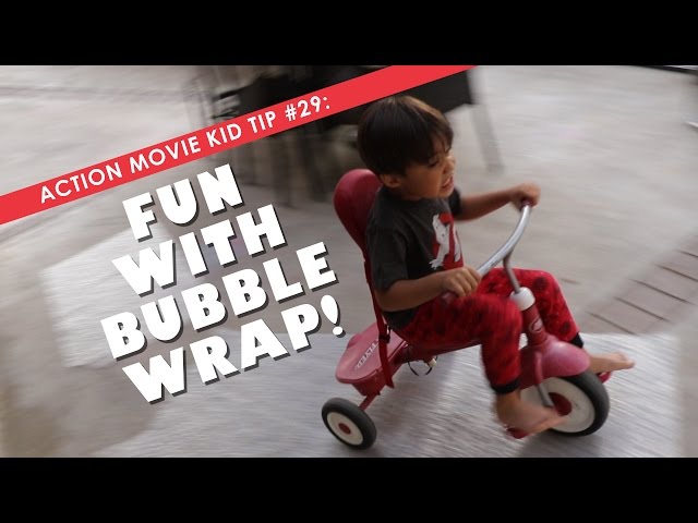 Fun with Bubble Wrap!