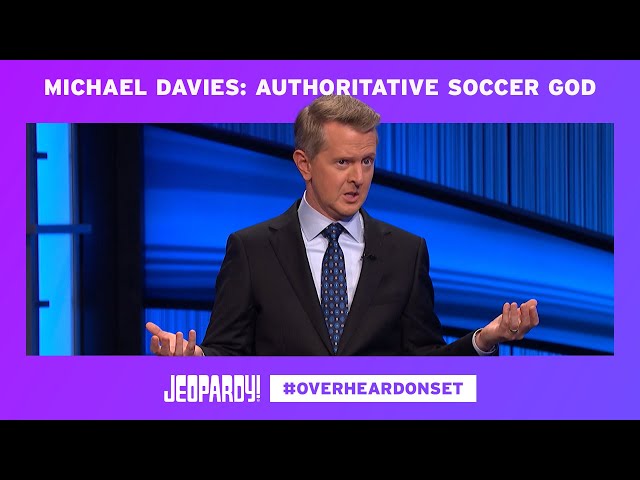 Soccer Balls: What's Up With Them? | Overheard on Set | JEOPARDY!