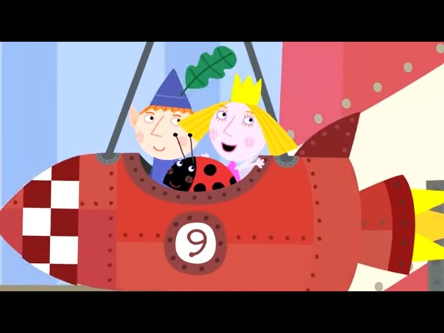 Ben and Holly's Little Kingdom | Riding in a Rocket! (60 MINS) | Kids Cartoon Shows