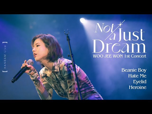 [HANBAM LIVE on Scene] Woo Jee Won 1st Concert 'Not Just a Dream' Stage & Interview