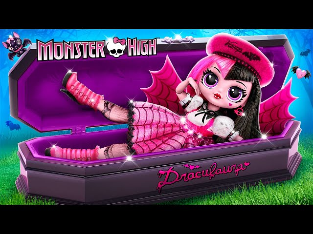 Monster High: Draculaura Growing Up! 33 LOL OMG DIYs