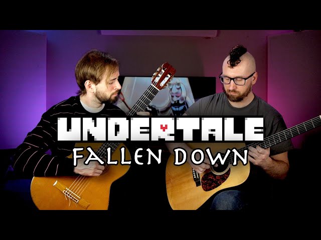 Undertale - Fallen Down - Acoustic/Classical Guitar Cover - Super Guitar Bros