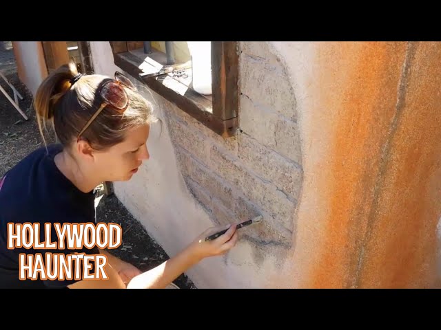 Faux Painting Techniques | Distressed Color Wash Combinations | DIY Faux Brick Wall Panel