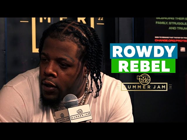 Rowdy Rebel On Taking Music More Serious, Books +Protecting  Black Art | Summer Jam