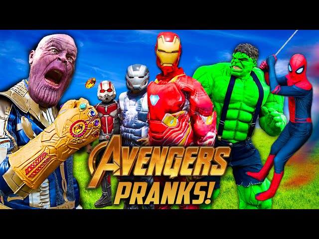 Superhero Pranks! - Avengers April Fool's Day..