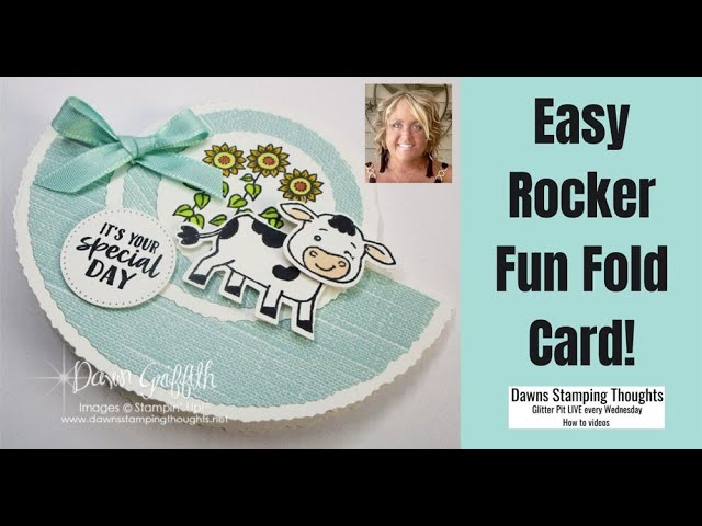 Cute  &  Easy  Rocker  Fun  Fold  Card