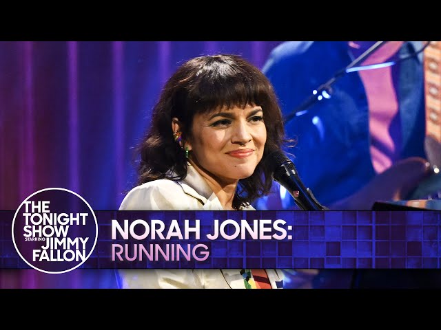 Norah Jones: Running | The Tonight Show Starring Jimmy Fallon