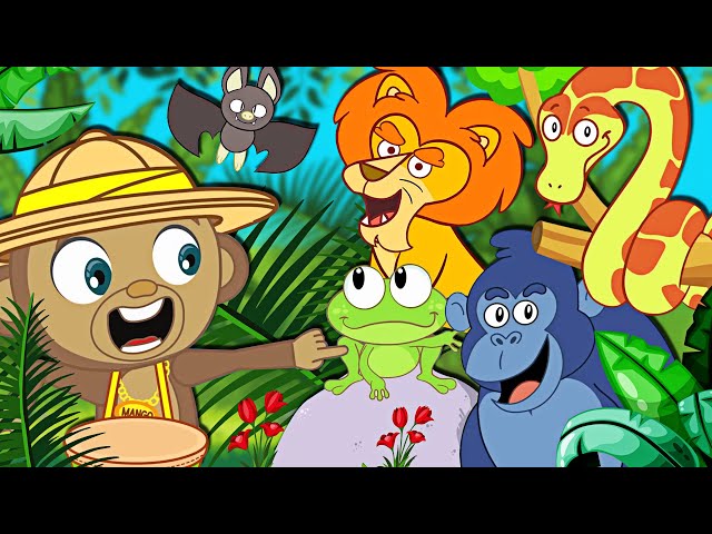 Animal Songs For Kids | Jungle Jungle Song - Annie And Ben
