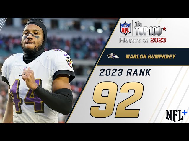 #92 Marlon Humphrey (CB, Ravens) | Top 100 Players of 2023