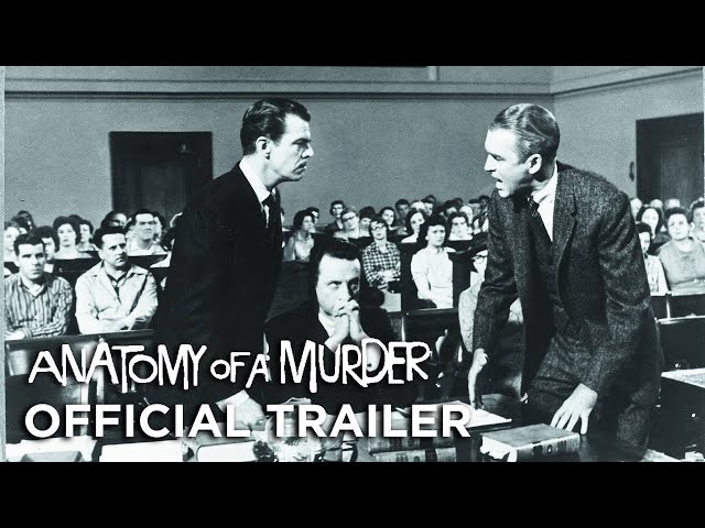ANATOMY OF A MURDER [1959] - Official Trailer (HD)