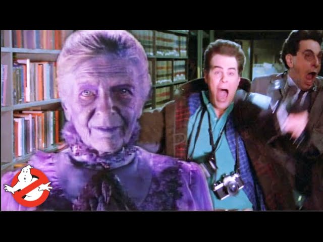 Shh... Quiet In The Library | Ghostbusters 1984 | Ghostbusters