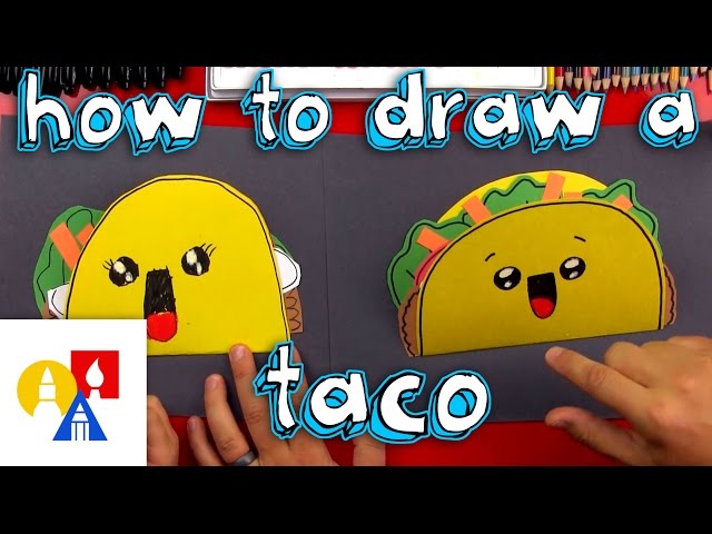 How To Draw A Taco Cutout
