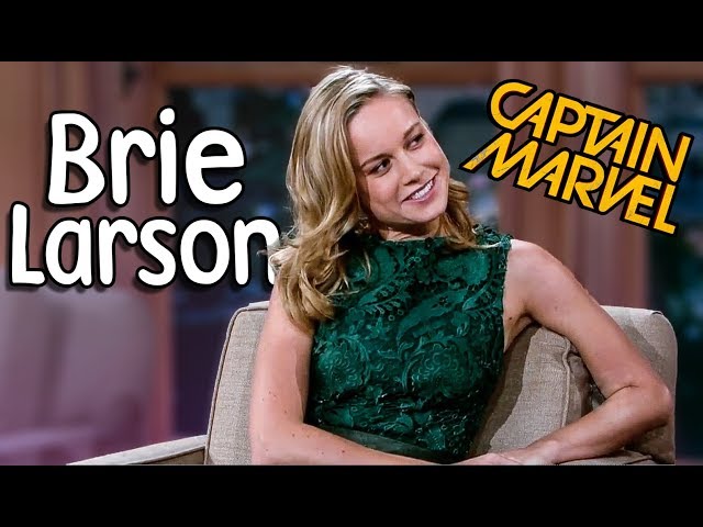 Every Brie Larson with Craig Ferguson! (Captain Marvel)