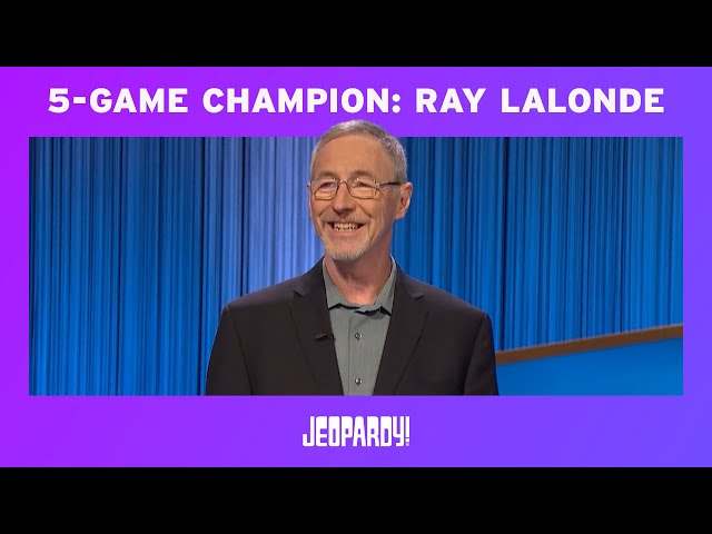 Ray Sways His Way to Five | Winners Circle | JEOPARDY!
