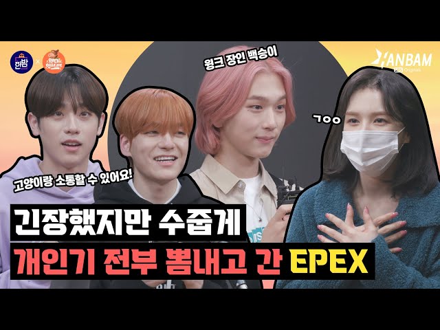 EPEX is ready to show off their talents even if they're nervous🐱 | Young Street X HANBAM Highlight❤