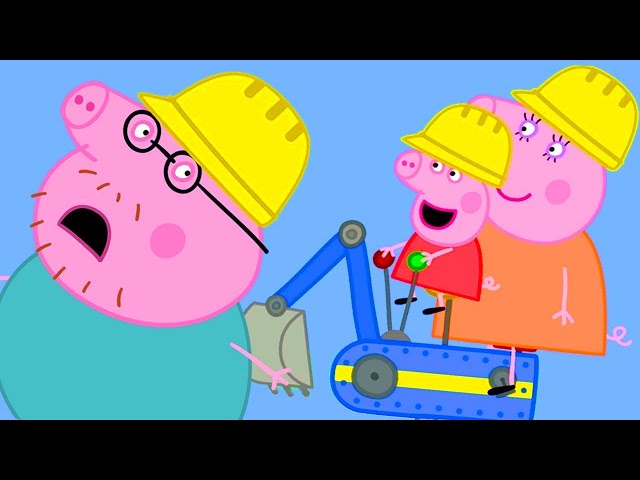 A Day At Digger World 🚜 | Peppa Pig Official Full Episodes