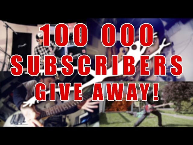 100 000 SUBSCRIBERS GIVE AWAY!