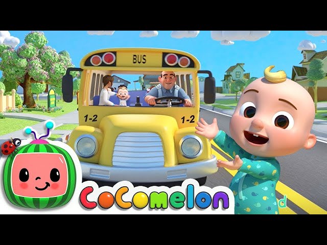 Wheels on the Bus! (School Edition) | @CoComelon | Nursery Rhymes | Karaoke!