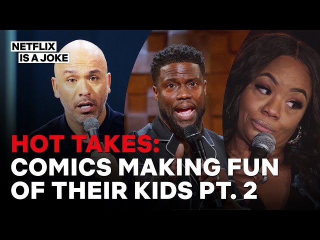 Kevin Hart, Jo Koy, Ms. Pat, and more Joke about their Kids Pt. 2 | Netflix
