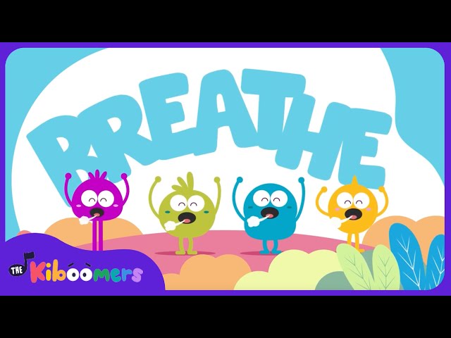 Breathe In & Out - The Kiboomers Feelings & Emotions Song - Preschool Yoga