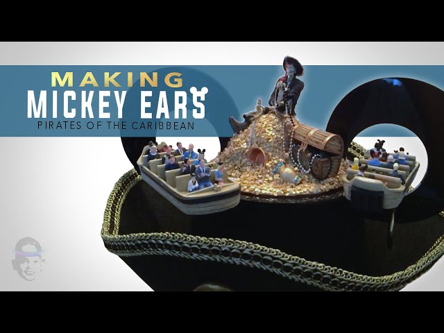 Making Disney Mickey Ears - Pirates of the Caribbean - D23