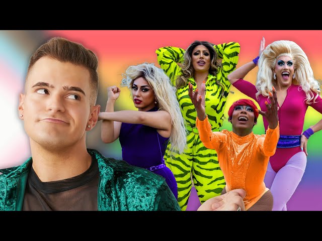 4 Drag Queens Learn A Fitness Marshall Dance
