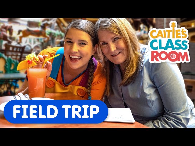 Let's Go To A Restaurant | Caitie's Classroom Field Trip | Table Manners For Kids!